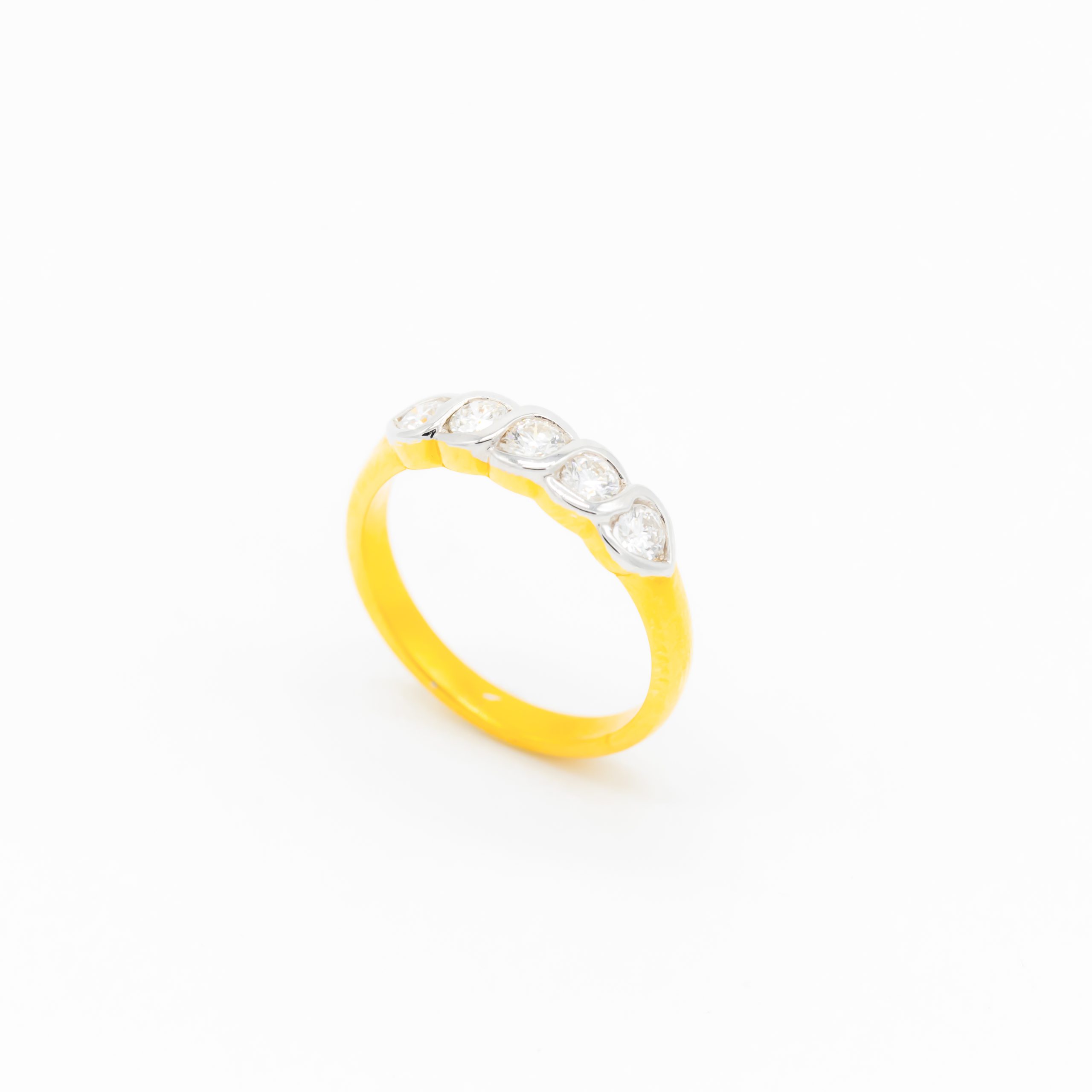 QHK02521 แหวนเพชร | ลายแฟนซี - Image 1