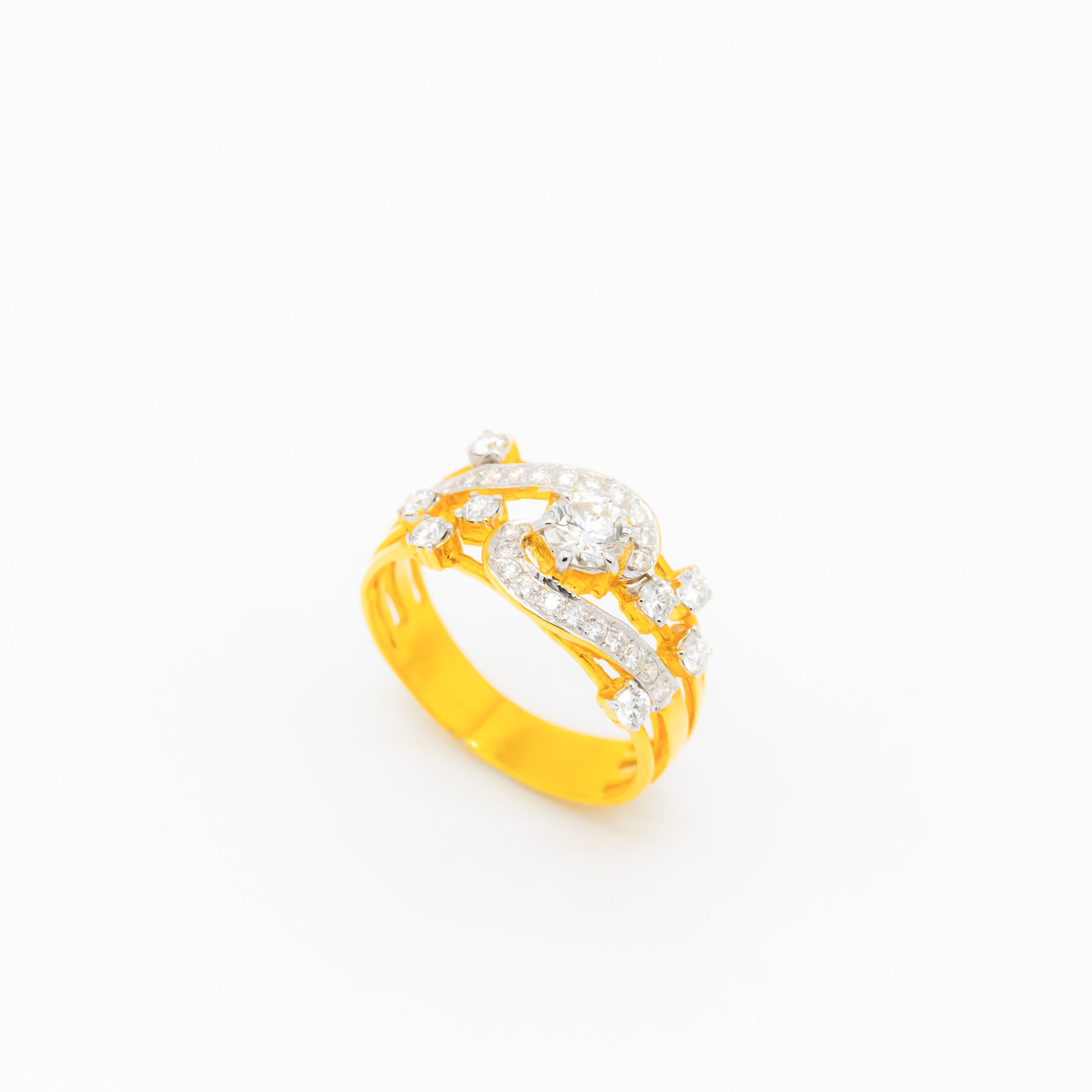 QHK02540 แหวนเพชร | แฟนซี - Image 1