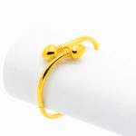 กำไลทอง | 1บาท | หัวบัวไขว้
