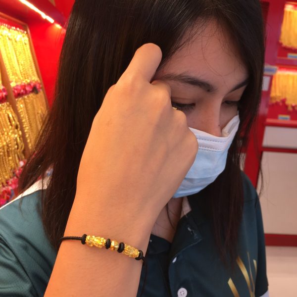 ปี่เซียะ | 0.8กรัม | สลิงสีดำ - Image 4
