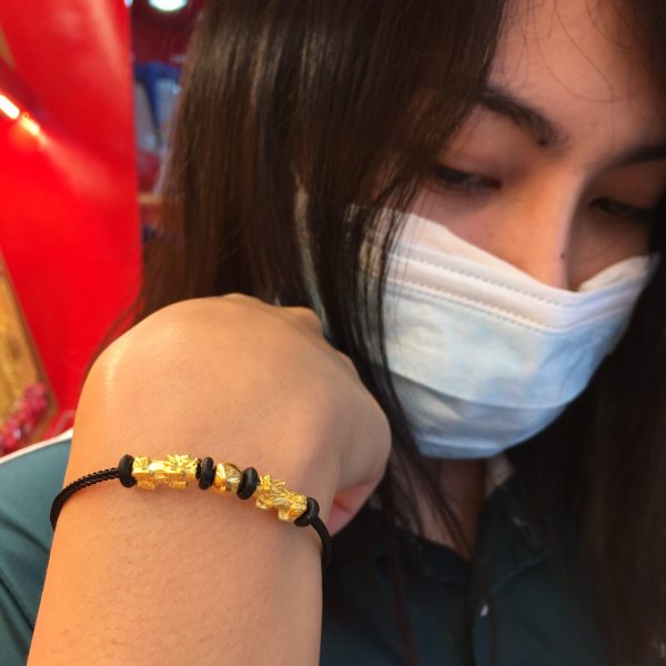 ปี่เซียะ | 0.8กรัม | สลิงสีดำ - Image 6