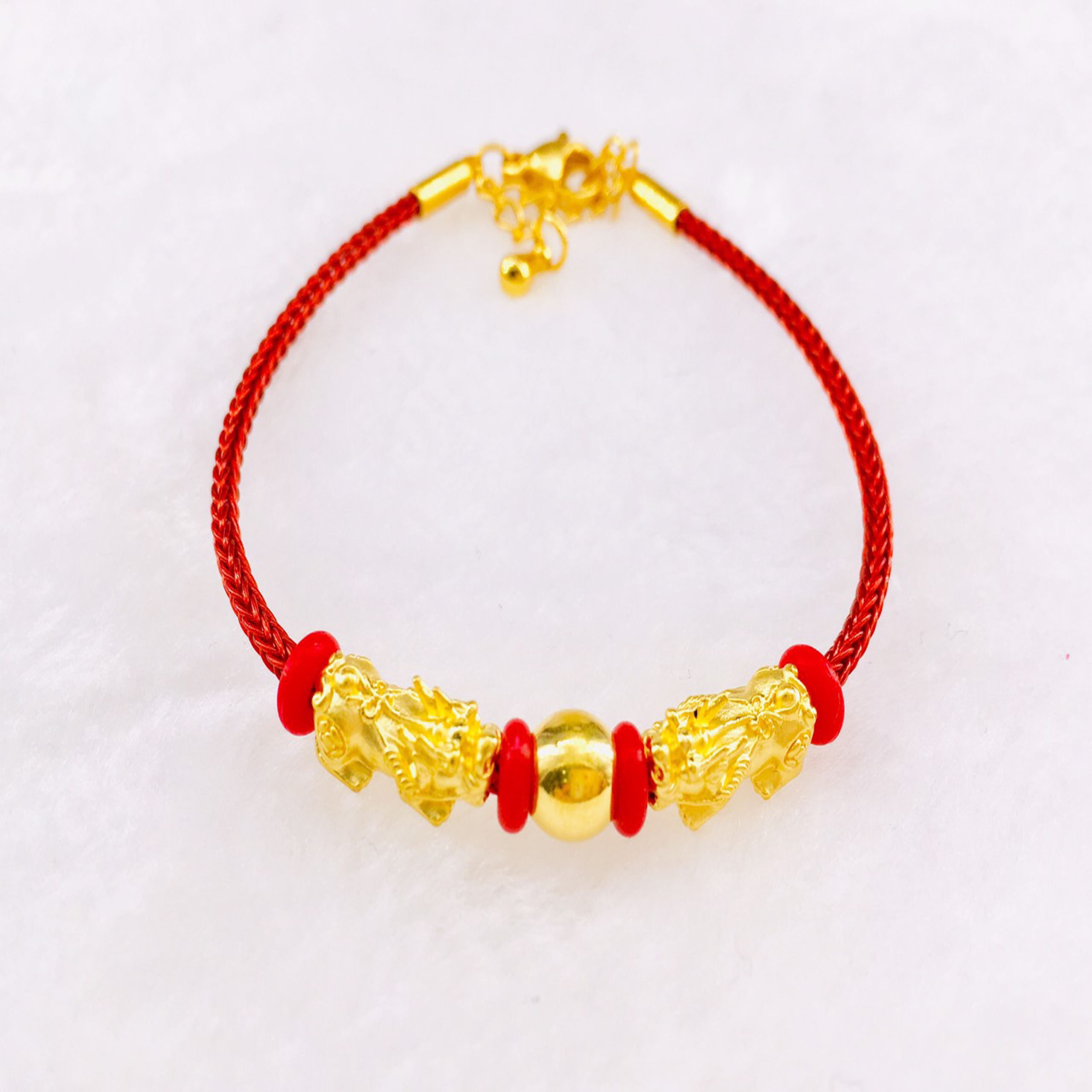 PY-R-08-1899 ปี่เซียะ | 0.8กรัม | สลิงสีแดง - Image 1