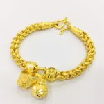 สร้อยข้อมือทอง | 2บาท | ถักทองถุงเงินถุงทอง