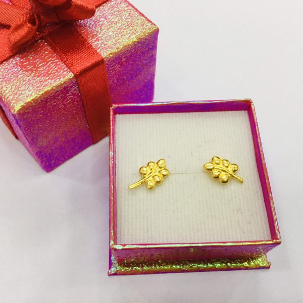 ต่างหูทอง | 1 กรัม | แฟนซี