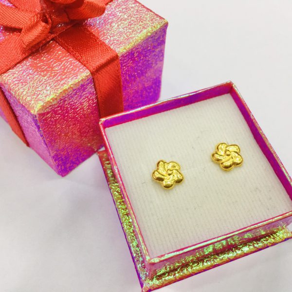 ต่างหูทอง | 1 กรัม | แฟนซี