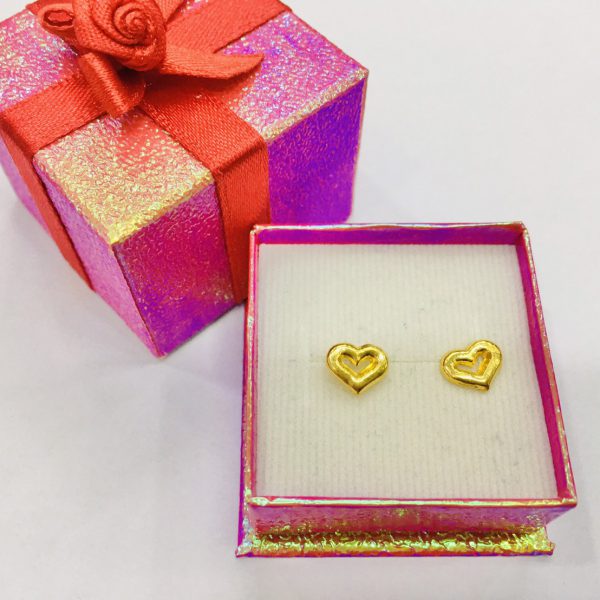 ต่างหูทอง | 1 กรัม | แฟนซี