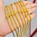 สร้อยคอทอง | 1บาท | เบนซ์โปร่งปะคำฉลุทรงเครื่อง