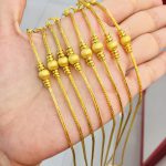 สร้อยคอทอง | 1บาท | สี่เสาตันปะคำขนแมวทรงเครื่อง