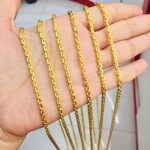 สร้อยคอทอง | 1บาท | กิตโปร่งตัดลาย